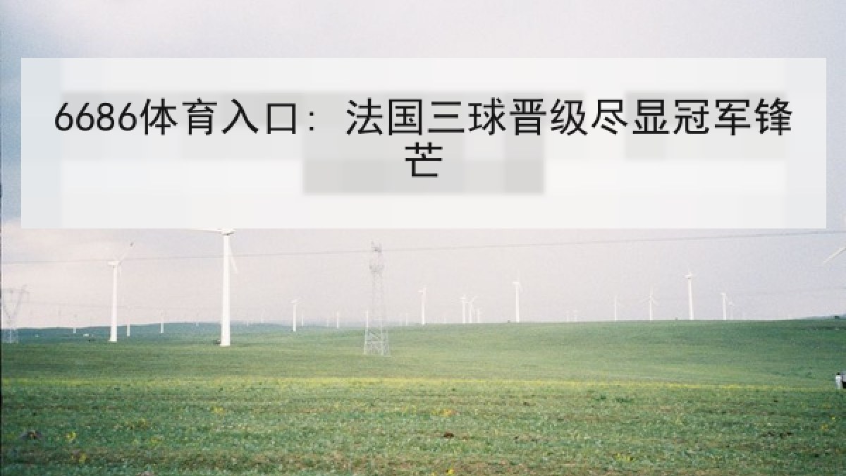 6686体育入口: 法国三球晋级尽显冠军锋芒